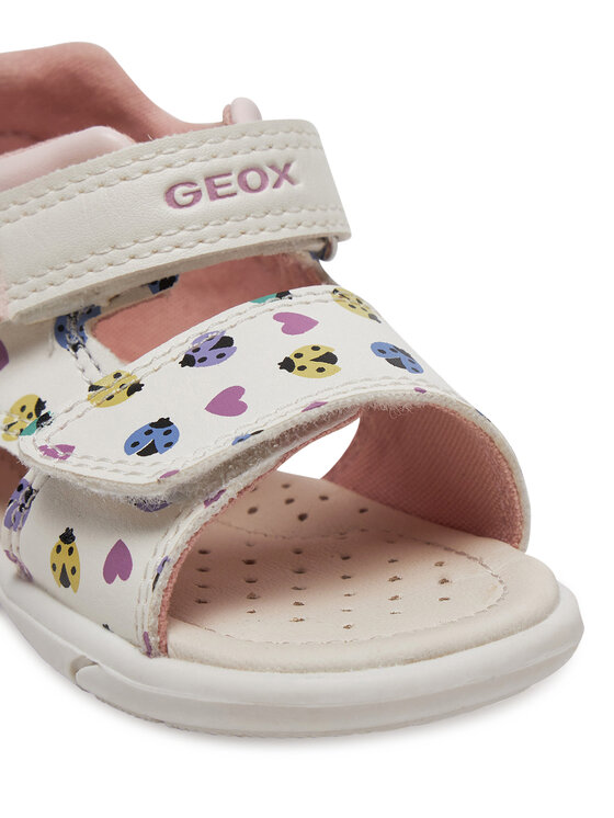 Geox Sandały Geox B Sandal Zapito B556FC 000BC C0653 Biały
