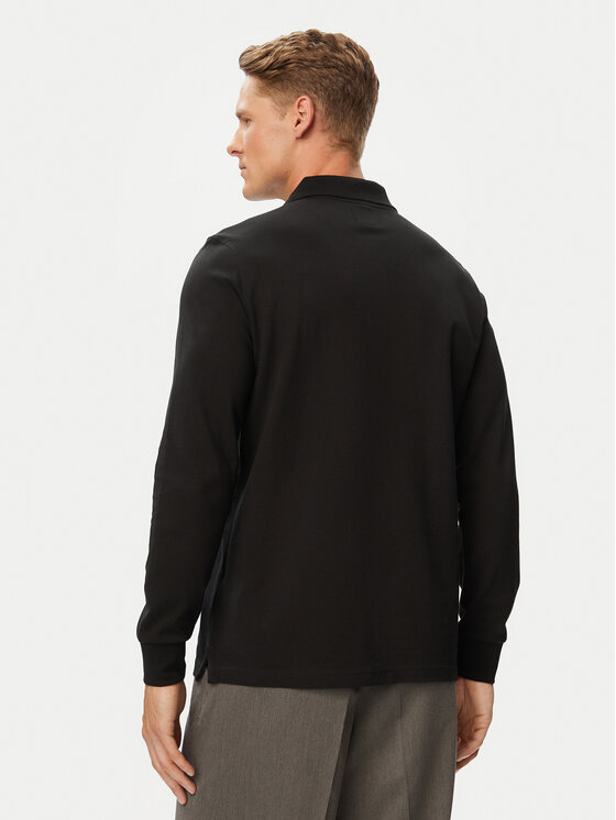 Beverly Hills Polo Club Beverly Hills Polo Club Поло P-SS26M-P424125 Чорний Regular Fit