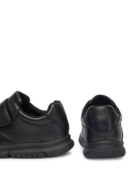 Tommy Hilfiger Poltopánky Tommy Hilfiger Low Cut Velcro Shoe T3B4-33176-1355 S Čierna