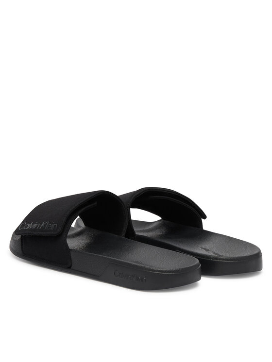 Calvin Klein Klapki Calvin Klein Ess Slide Adj Monobrand Cv HM0HM02115 Zielony