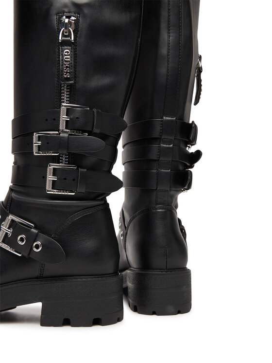 Guess Чоботи Guess FLFYNK ELE11 Чорний