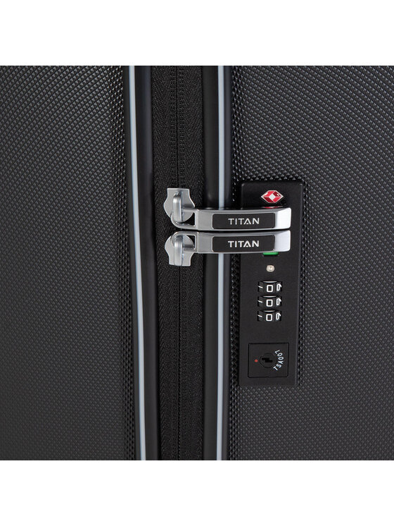 Titan Veliki kofer Titan Xenon 849404-01 Crna