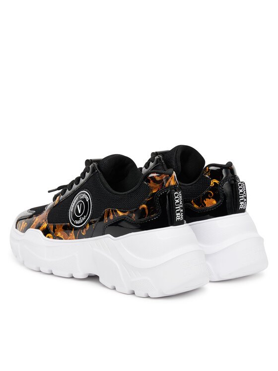 Versace Jeans Couture Снікерcи Versace Jeans Couture 79VA3SC7 ZSC80 G89 Чорний