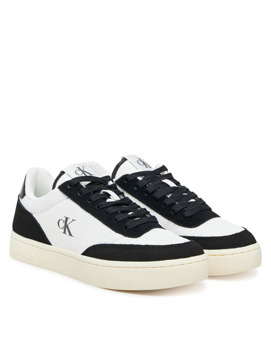 Calvin Klein Jeans Сникърси Calvin Klein Jeans Classic Cupsole Mix In YW0YW01767 Бял