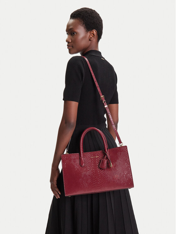 MICHAEL Michael Kors Kabelka MICHAEL Michael Kors Scarlett 30T5GETS2L Bordó