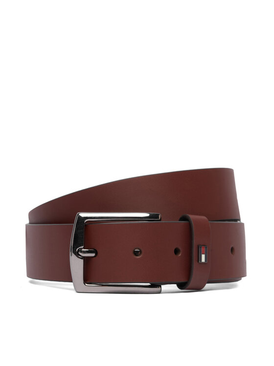Tommy Hilfiger Pásek Tommy Hilfiger Denton 3.5 Ext AM0AM14814 Hnědá