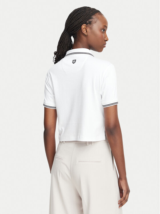 Beverly Hills Polo Club Beverly Hills Polo Club Polo L2605-HR Blanco Regular Fit