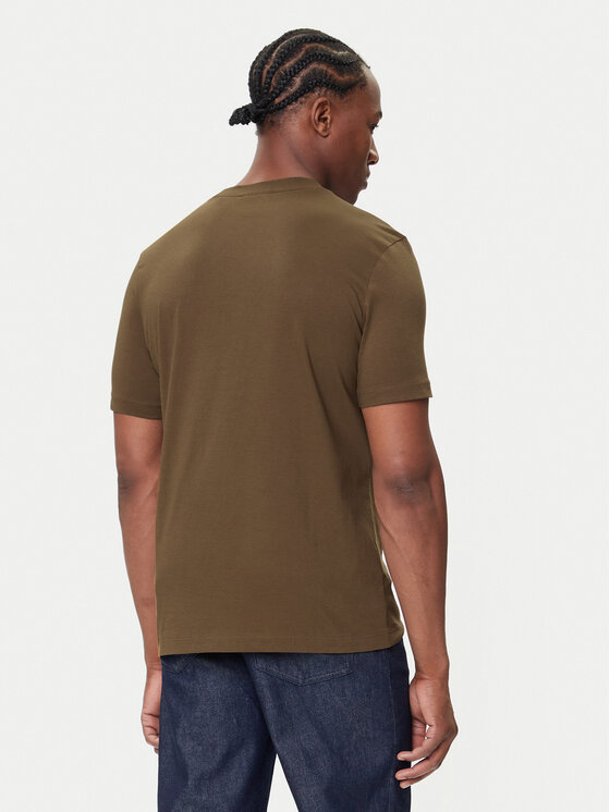 HUGO HUGO Majica Dulivio 50542737 Khaki Regular Fit