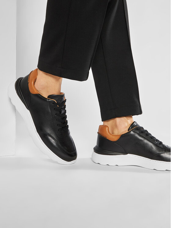 Clarks Sneakersy Clarks SprintLiteLace 261583417 Čierna