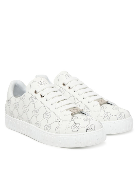 PHILIPP PLEIN Снікерcи PHILIPP PLEIN SAFS USC0920 PLE005N Білий