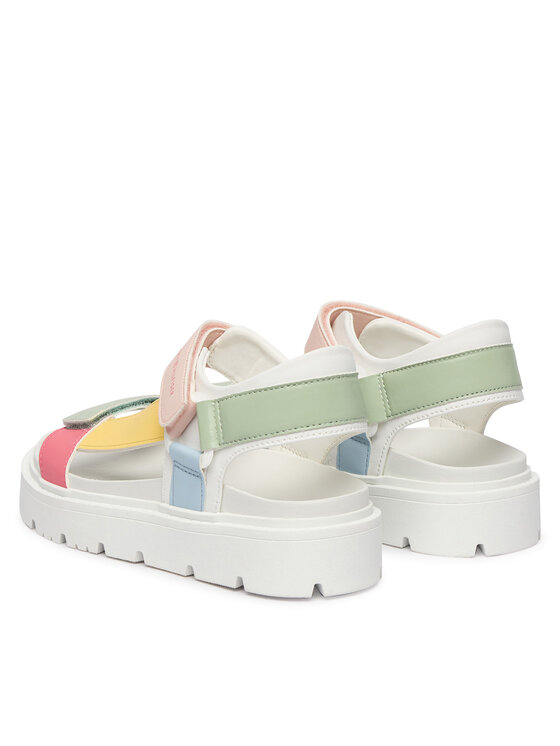 Tommy Hilfiger Sandali Tommy Hilfiger T3A2-34286-0326 Multicolore