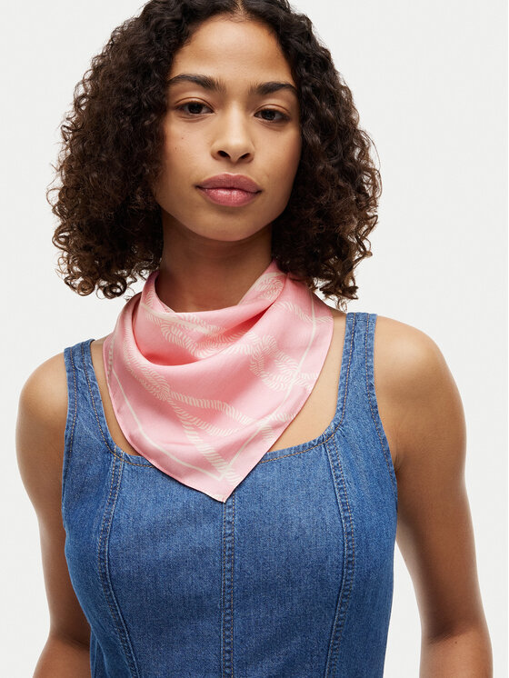 Tommy Hilfiger Foulard Tommy Hilfiger Script AW0AW18683 Rosa