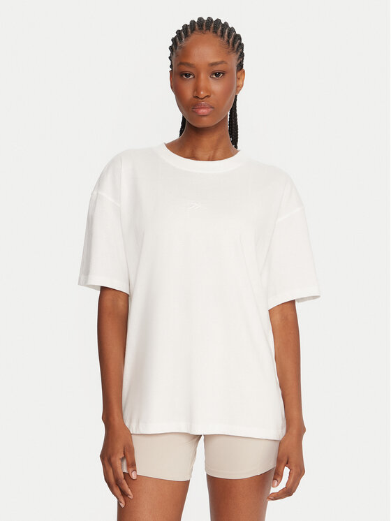 Reebok Reebok Camiseta RK25315CCW Blanco Regular Fit