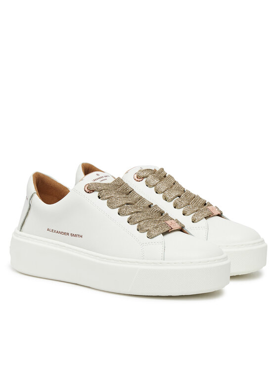 Alexander Smith Снікерcи Alexander Smith London High ALBBLHW 8405 Білий