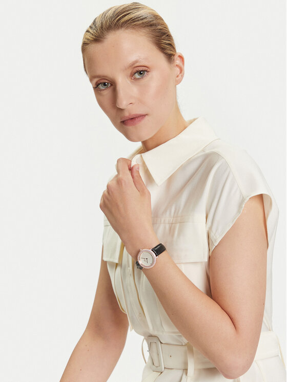 Daniel Wellington Годинник Daniel Wellington Crystalline Bezel 32 DW00100827 Рожеве золото
