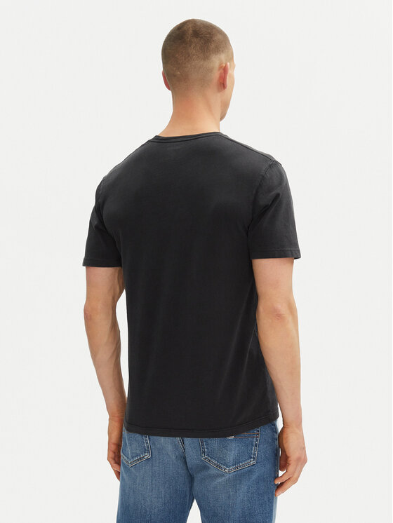 Wrangler Wrangler Majica 205921 Črna Regular Fit