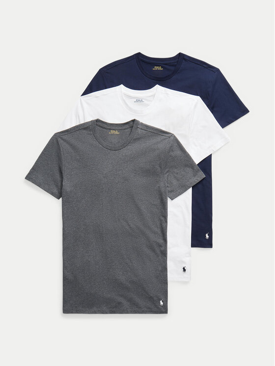 Polo Ralph Lauren Polo Ralph Lauren Комплект футболок 714830304036 Кольоровий Slim Fit