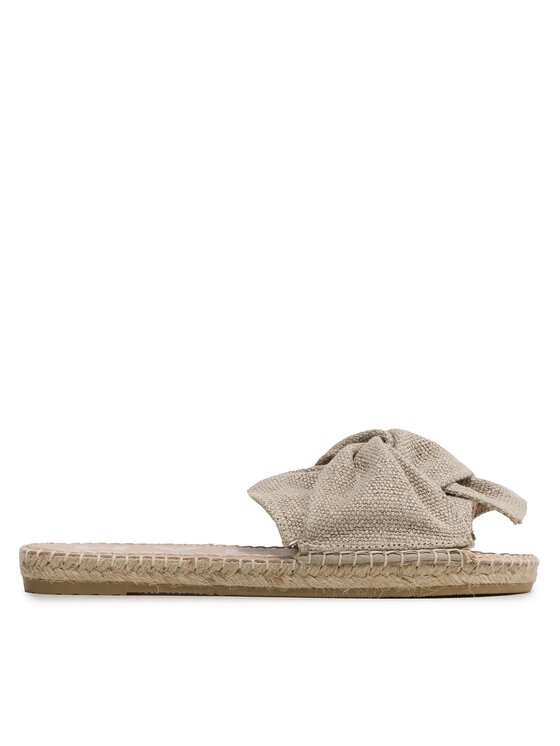 Manebi Еспадрильї Manebi Oragnic Hemp Sandals With Knnot O 7.1 JK Бежевий