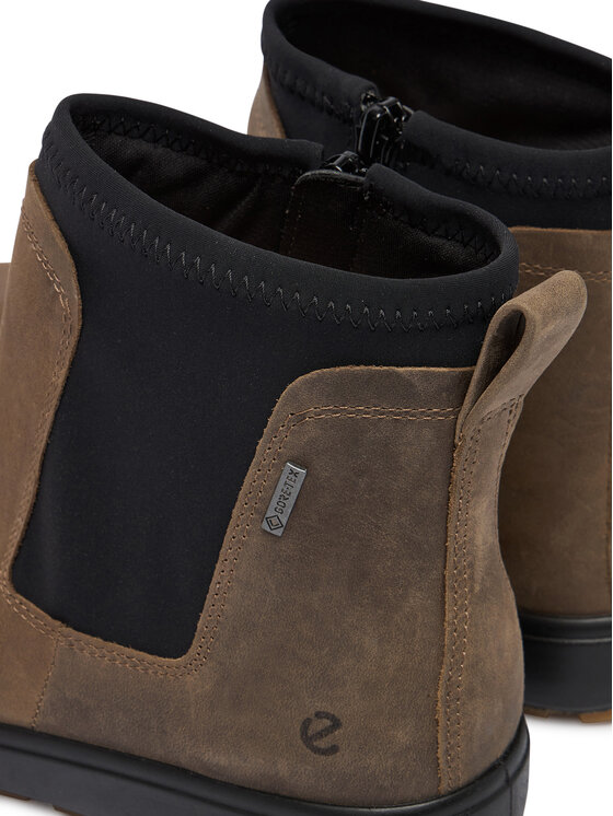 ECCO Kotníková obuv s elastickým prvkem ECCO Soft 7 Tred W 45046302559 Hnědá