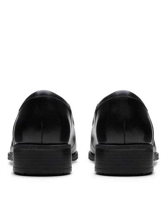 Clarks Лофери Clarks Havisham Edge 26178703 Чорний