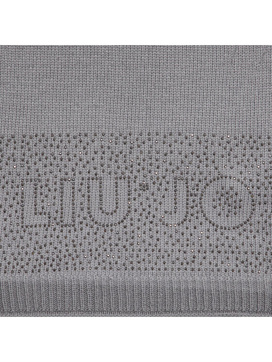 Liu Jo Шал Liu Jo Sciarpa Maglia Stras 269007 M0300 Сив