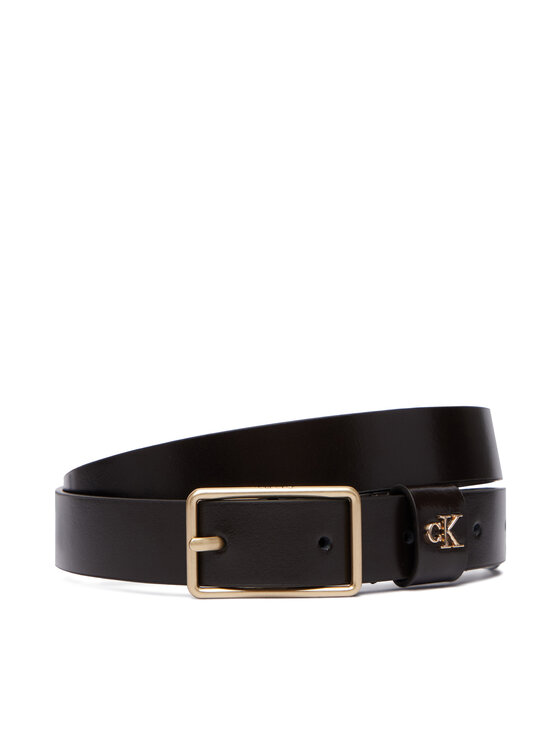Calvin Klein Josta Calvin Klein Square Buckle Ck Loop 25Mm LV04F7050G Brūns