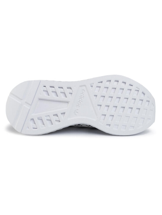 adidas Sneakersy adidas Deerupt Runner J F34295 Bílá