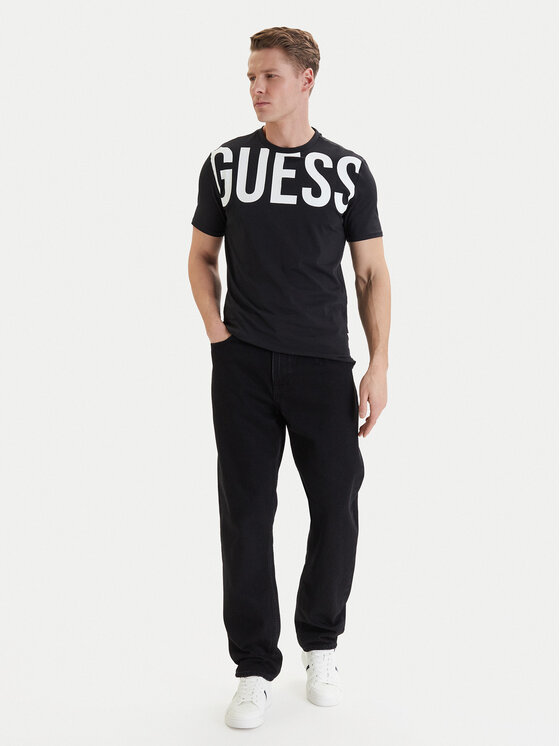 Guess Guess Camiseta F6GI01 J1314 Negro Slim Fit