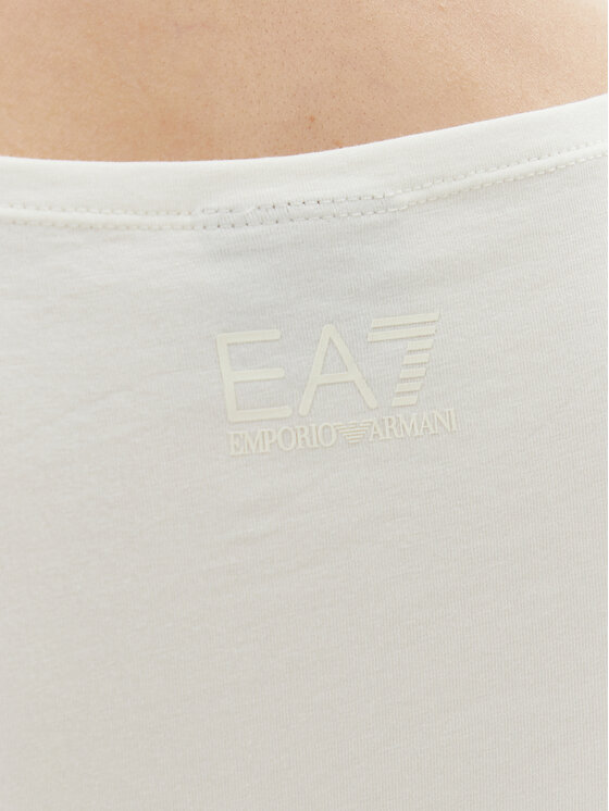 EA7 Emporio Armani EA7 Emporio Armani Футболка 7W000184 AF10373 U0005 Écru Regular Fit