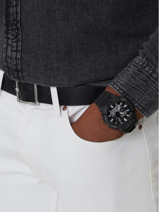 G-Shock Hodinky G-Shock GA-010-1AER Čierna