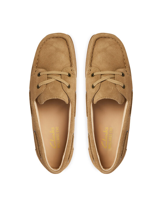 Clarks Туфлі Clarks WallabeeEVOSea 26186339 Коричневий