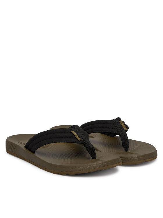 Tommy Hilfiger Chancletas Tommy Hilfiger Molded Hilfiger Lth Beach Sandal FM0FM05802 Negro