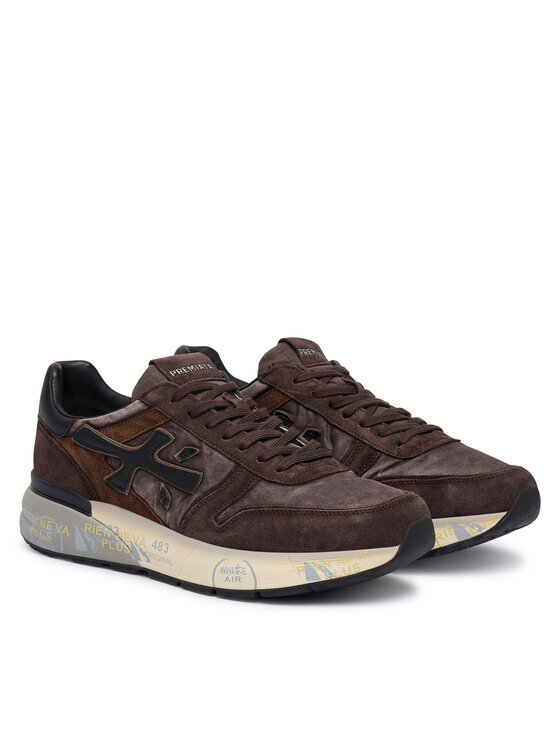 Premiata Сникърси Premiata Mick Var 8434 Тъмнокафяв