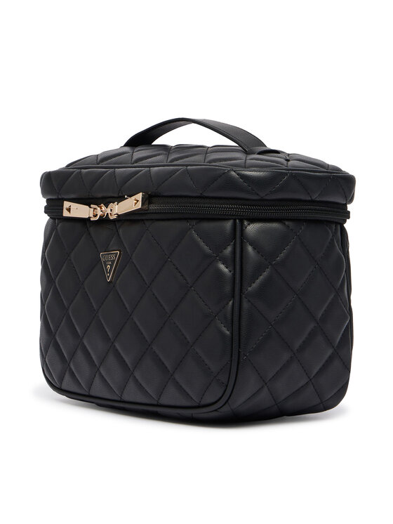 Guess Geantă pentru cosmetice Guess Juliet Travel TWQN24 56039 Negru