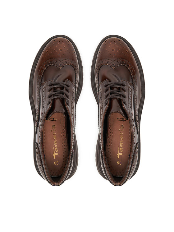 Tamaris Оксфорди Tamaris 1-23619-45 Коричневий