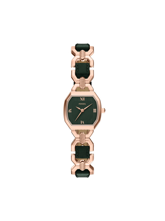 Fossil Ρολόι Fossil Harlow  ES5498 Σκούρο πράσινο
