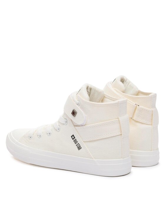 Big Star Shoes Кецове Big Star Shoes FF274579 Бял