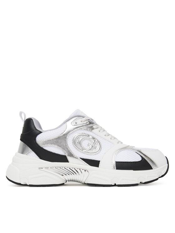 Guess Sneakersy Guess FLTIBI ELE12 Biały