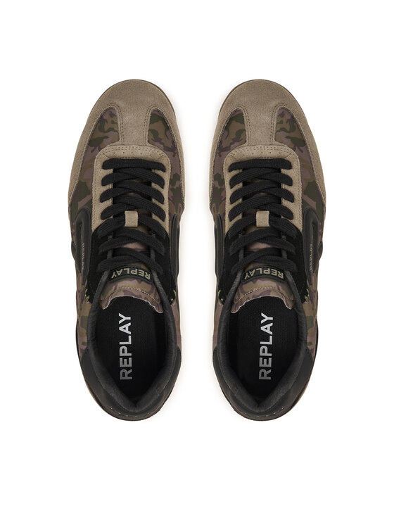 REPLAY Sneakersy REPLAY GMSIB.000.C0202T Zelená