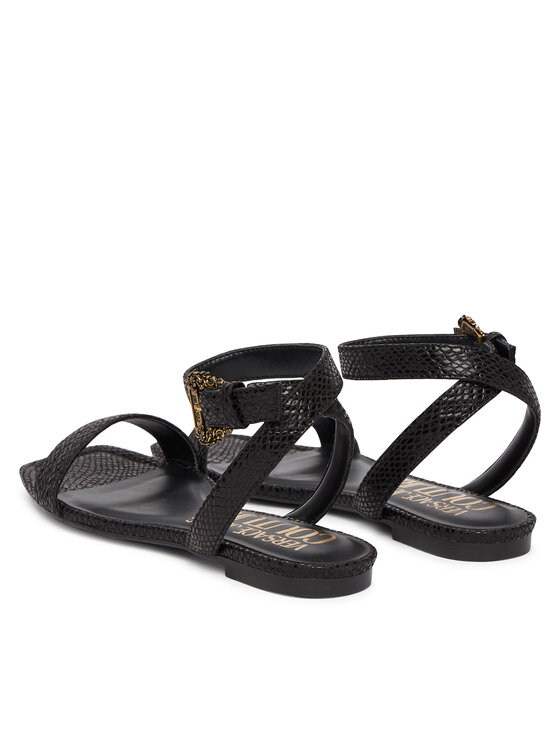 Versace Jeans Couture Босоніжки Versace Jeans Couture 80VA3S61 ZSS84 899 Чорний
