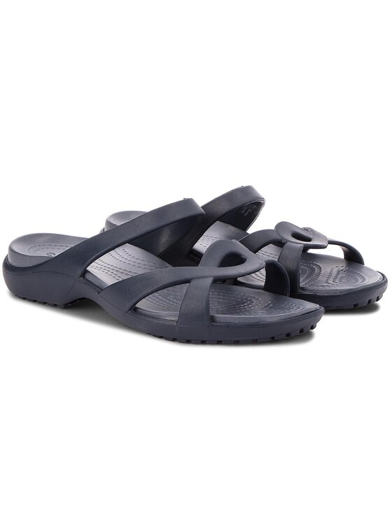 Crocs Klapki Crocs Meleen Twist Sandal W 202497 Granatowy