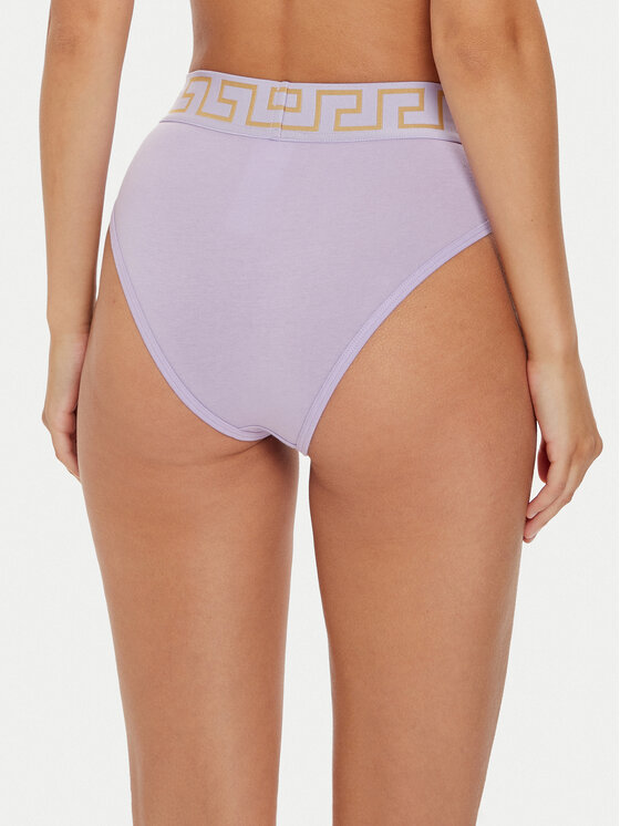 Versace Versace Класичні труси з високою талією AUD01050 1A1001 Рожевий