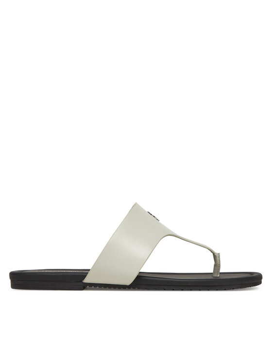 Calvin Klein Jeans Chancletas Calvin Klein Jeans Flat Sandal Toepost Mg YW0YW01691 Blanco