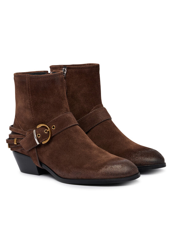 PINKO Western csizmák PINKO Jane 07 SD0557P151 Sötétbarna