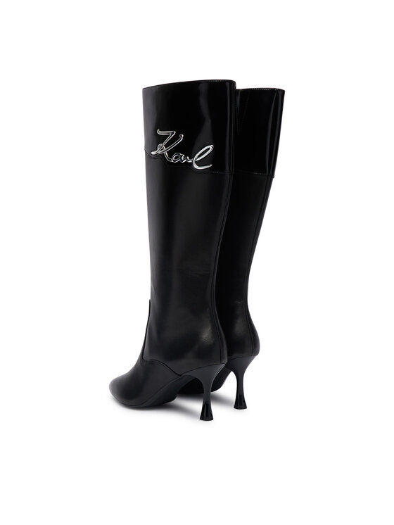 KARL LAGERFELD Kozaki KARL LAGERFELD KL32775 Czarny