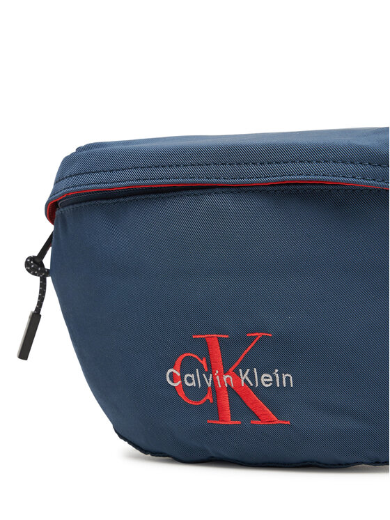 Calvin Klein Borsetă Calvin Klein Bold Waistbag LV04D3116G Bleumarin
