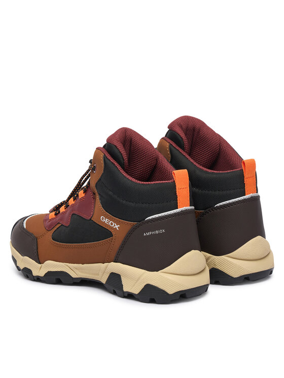 Geox Trzewiki Geox J Magnetar Boy B Abx J463ZC 050FU C6311 D Brązowy