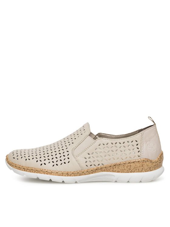 Rieker Īsi apavi Rieker N4251-60 Bēšs