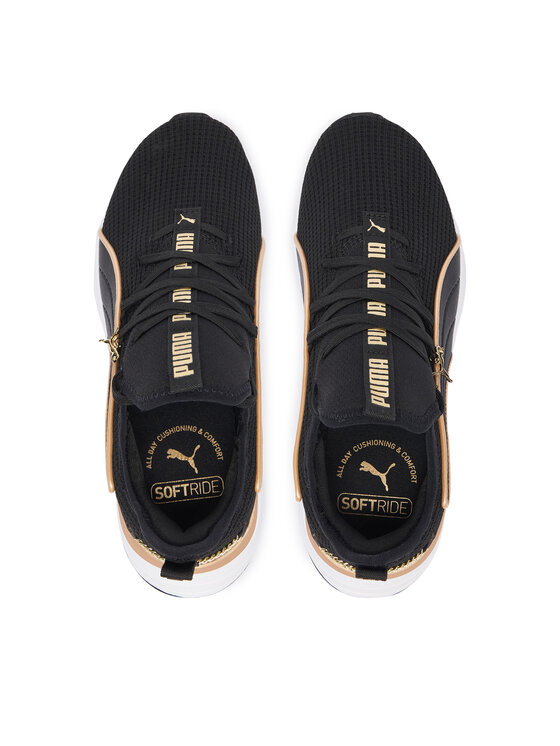 Puma Snīkeri Puma Softride Sabrina Polished Chrome Wns 313719 01 Melns
