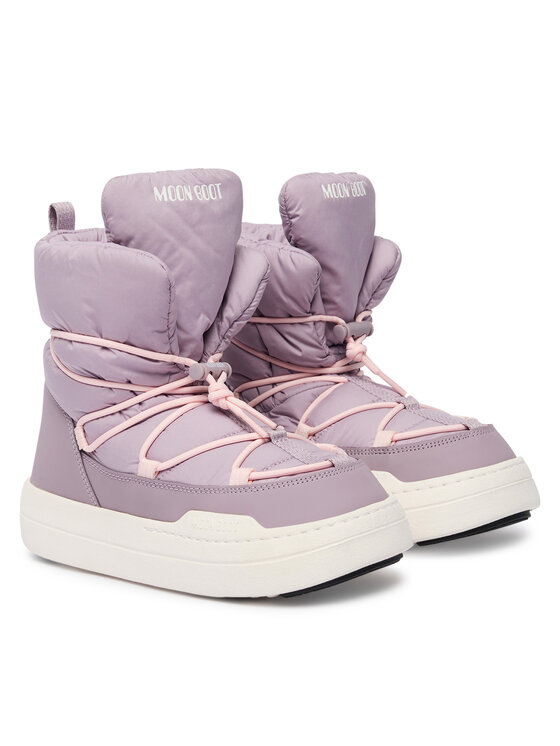 Moon Boot Снігоходи Moon Boot Jr Park lace Mid 80D3440070 D Рожевий